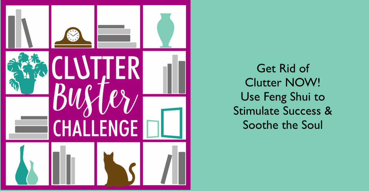Feng Shui Clutter Buster Challenge banner